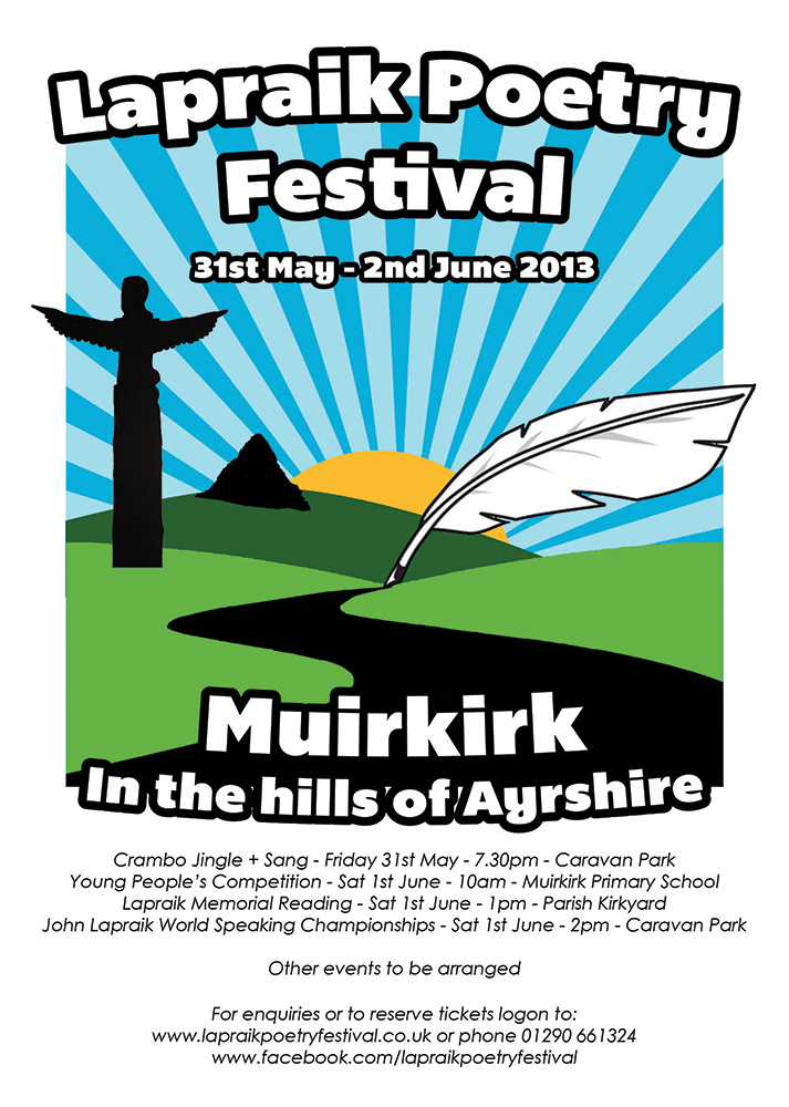 Lapraik Poetry Festival 2013 - Muirkirk, Ayrshire, Scotland