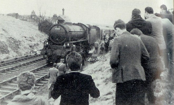 LNER 61342 at Muirkirk in 1966