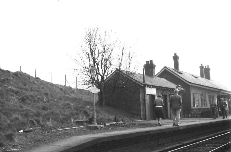 Rail Photo LMS GSWR Cronberry station Ayrshire cumnock lugar muirkirk 