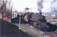 77105 at Muirkirk Railway Station 1961