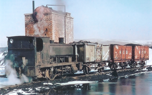Shunter at Kames Colliery around 1968