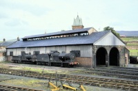 Muirkirk Engine Shed in 1962