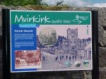 Muirkirk Parish Church on the Muirkirk Audio Trail