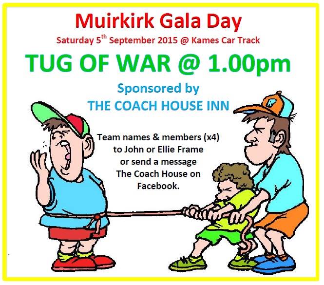 Muirkirk Gala Day 2015 Tug of War