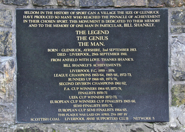 Bill Shankly Memorial at Glenbuck