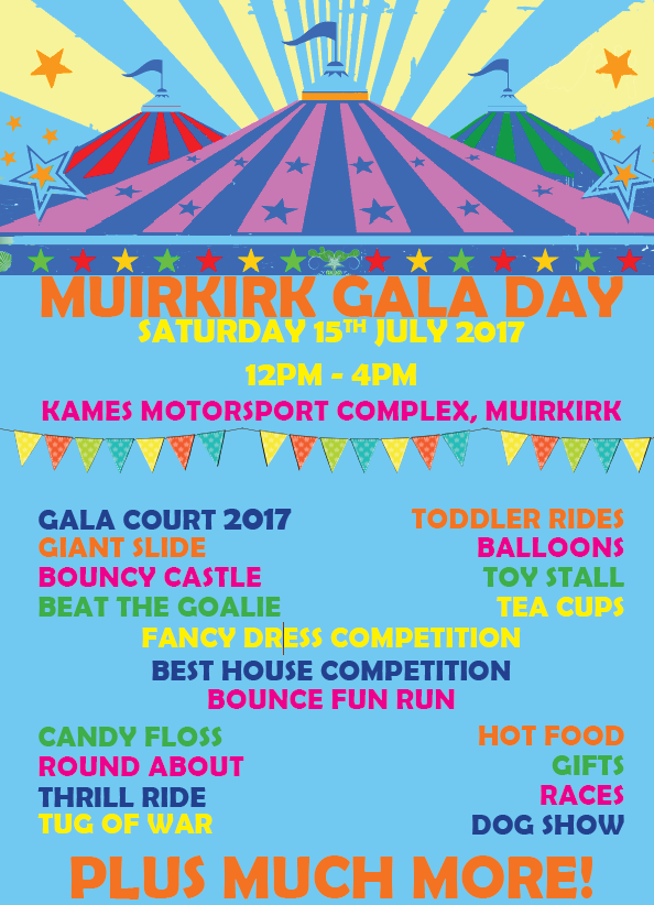 Muirkirk Gala Day 2017